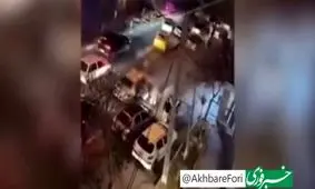 جزئیات برهنه شدن یک زن روی ماشین پلیس در اتوبان صیاد شیرازی مشهد از زبان همسر او/ ویدئو