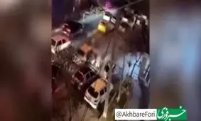 جزئیات برهنه شدن یک زن روی ماشین پلیس در اتوبان صیاد شیرازی مشهد از زبان همسر او/ ویدئو