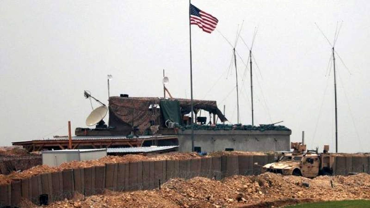 حمله راکتی به پایگاه آمریکا در شمال شرق سوریه

