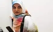 ورود مهدیه اسفندیاری، فعال حقوق ملت فلسطین به کشور پس از آزادی از زندان 