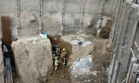 مرگ یک کارگر در حادثه ریزش آوار در مشهد

