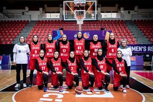 شکست تیم ملی بسکتبال زنان ایران در کاپ آسیا