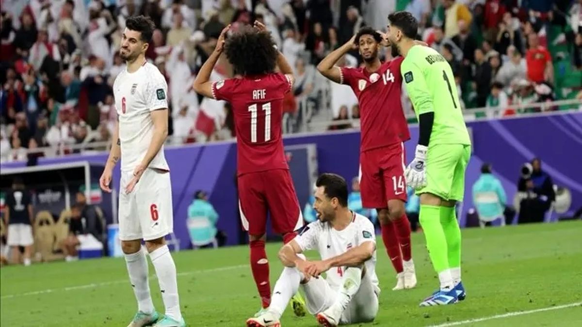 قطر خشنترین تیم آسیا؛ ایران در رتبه پنجم