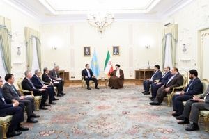 رئیسی: سطح روابط ایران و قزاقستان با وجود رشد قابل توجه متناسب با ظرفیت‌های موجود نیست/ تاکید بر گسترش روابط اقتصادی و ایجاد کمیته فرهنگی برای توسعه روابط در این عرصه/ نخست وزیر قزاقستان: نقشه راهی برای بهره‌گیری از ظرفیت‌های متقابل در راستای توسعه همکاری