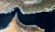 آتش سوزی یک کشتی در کریدور جنوبی تنگه هرمز