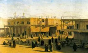 تورق آبرنگ ایران در اصفهان/ ویدئو