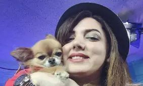 تسلیت فرح پهلوی به سالومه، مجری منوتو، به خاطر مرگ سگ اش/ ویدئو

