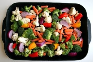 خوش مزه کردن سبزیجات در رژیم لاغری