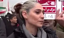 زینب آذرکشب، فعال مارکسیست بی حجابی که چهره راهپیمایی ۲۲ بهمن امسال بود/ ویدئو