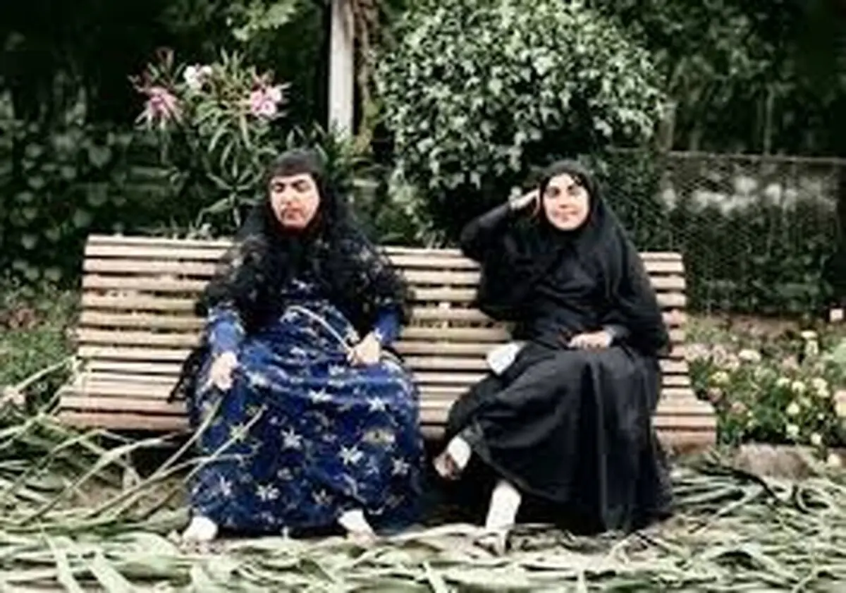 «اندرونی ناصرالدین‌شاه» به روایت عکس‌های رنگی‌شده 