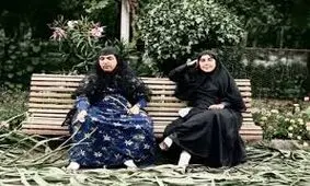 «اندرونی ناصرالدین‌شاه» به روایت عکس‌های رنگی‌شده 