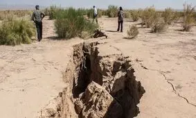 فرونشست زمین در دشت مشهد به مرحله بحرانی رسیده است