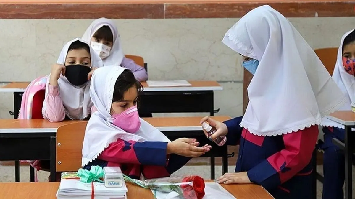 ۳ برابر شدن دانش آموزان مبتلا به کرونا