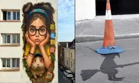 7 شاهکار «هنر خیابانی» که رهگذران را میخکوب می‌کنند