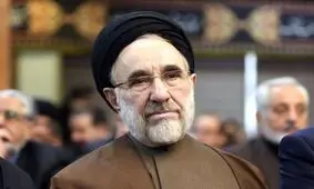 حضور سید محمد خاتمی در منزل علی ربیعی برای تسلیت به او/ عکس

