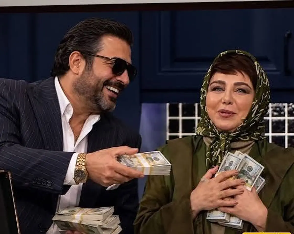 بهنوش بختیاری: به شوهرم می گویم نگو دوستت دارم، بگو پول واریز کردم/ ویدئو