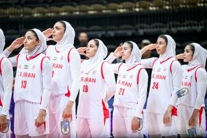 صعود ۱۵‌ پله ای بسکتبال زنان ایران در رنکینگ جهانی