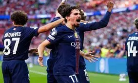 ویتینیا بهترین بازیکن فینال لیگ قهرمانان اروپا شد
