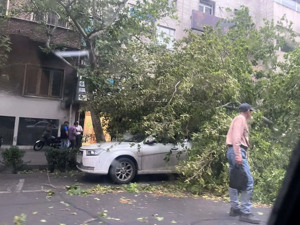 توصیه‌های پلیس درباره ورزش باد و طوفان در تهران/ در محل‌های ناامن توقف نکنید