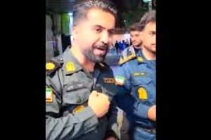 فیلم وایرال شده از پلمپ یک کافه توسط پلیس