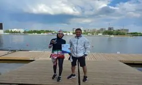 نایب‌قهرمانی نازنین ملایی در مسابقات قایقرانی مسکو

