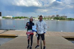 نایب‌قهرمانی نازنین ملایی در مسابقات قایقرانی مسکو

