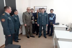 سفر هیئت اعزامی ارتش به قزاقستان