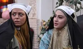 سفر در زمان؛ «فخرالزمان و مهرالنسا» سر میز غذا در پشت‌صحنه «بانوی عمارت» 