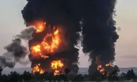 انفجار در بندر عقبه اردن و تخلیه آن به سبب نشست آمونیاک