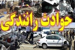 پنج کشته و ۱۳ مصدوم در حوادث رانندگی خوزستان