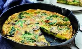 طرز تهیه نان اسفناج با پنیر پیتزا