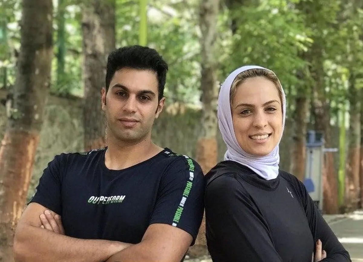 مهاجرت زوج شمشیربازی ایران

