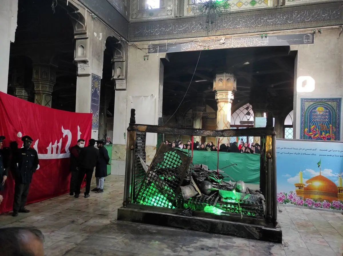 بازداشت عاملین آتش زدن امام‌زاده سبزقبا (ع) دزفول و مرقد سردار رشید

