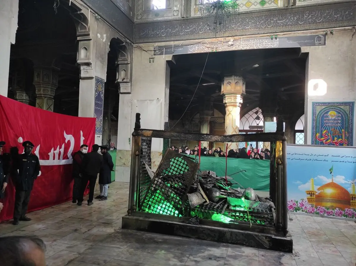 بازداشت عاملین آتش زدن امام‌زاده سبزقبا (ع) دزفول و مرقد سردار رشید

