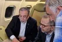 تصویری از هیئت مذاکره کننده عازم به عمان