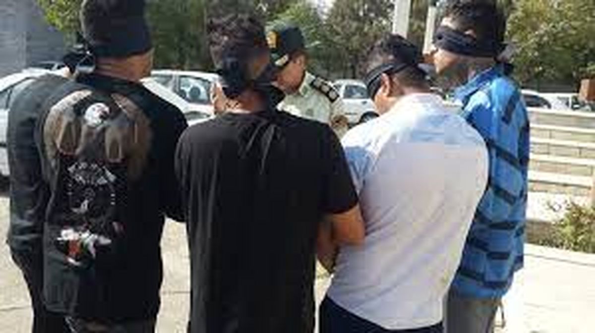 دستگیری زورگیران خشن در اسلامشهر