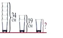 بازی فکری/ اگر بتوانید ارتفاع لیوان را در 8 ثانیه پیدا کنید، ضریب هوشی بالایی دارید