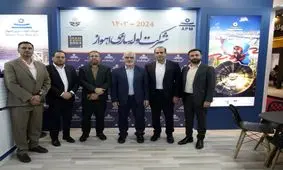 بازدید استاندار خوزستان از غرفه لوله‌سازی اهواز در نمایشگاه اکسپو/ لوله‌سازی اهواز شرکتی نمونه در تحقق جهش تولید 