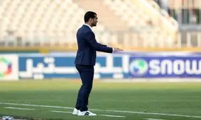 تیپ خاص مسعود برای اولین حضور کنار خط