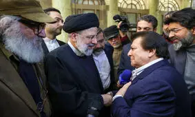 واکنش رائفی پور به دیدار رئیسی و عباس قادری/ عکس