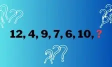 تست هوش/ عدد گمشده در دنباله منطقی را در 8 ثانیه پیدا کنید