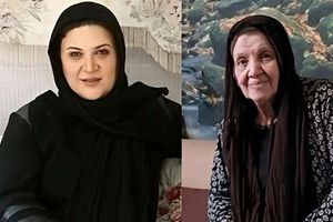 تصاویری از بازیگران در مراسم ختم مادر ریما رامین‌فر / ویدئو