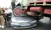 تصادف کامیون و پژو با ۹ کشته