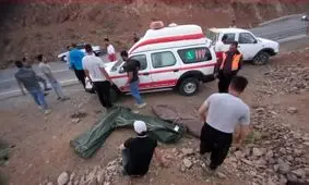 سقوط مرگبار در جاده جدید طالقان ۳ قربانی برجای گذاشت