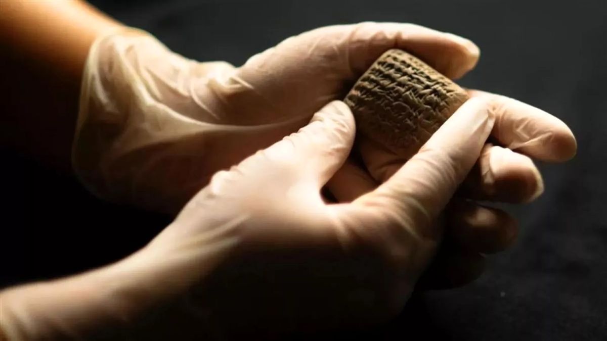 کشف «قدیمی‌ترین» رسید فروش جهان؛ لوحی 3500 ساله به خط میخی