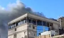 آتش‌سوزی در هتلی نزدیک خیابان قبله امام حسین (ع)/ ویدئو 