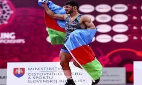 جمهوری آذربایجان قهرمان کشتی فرنگی اروپا شد
