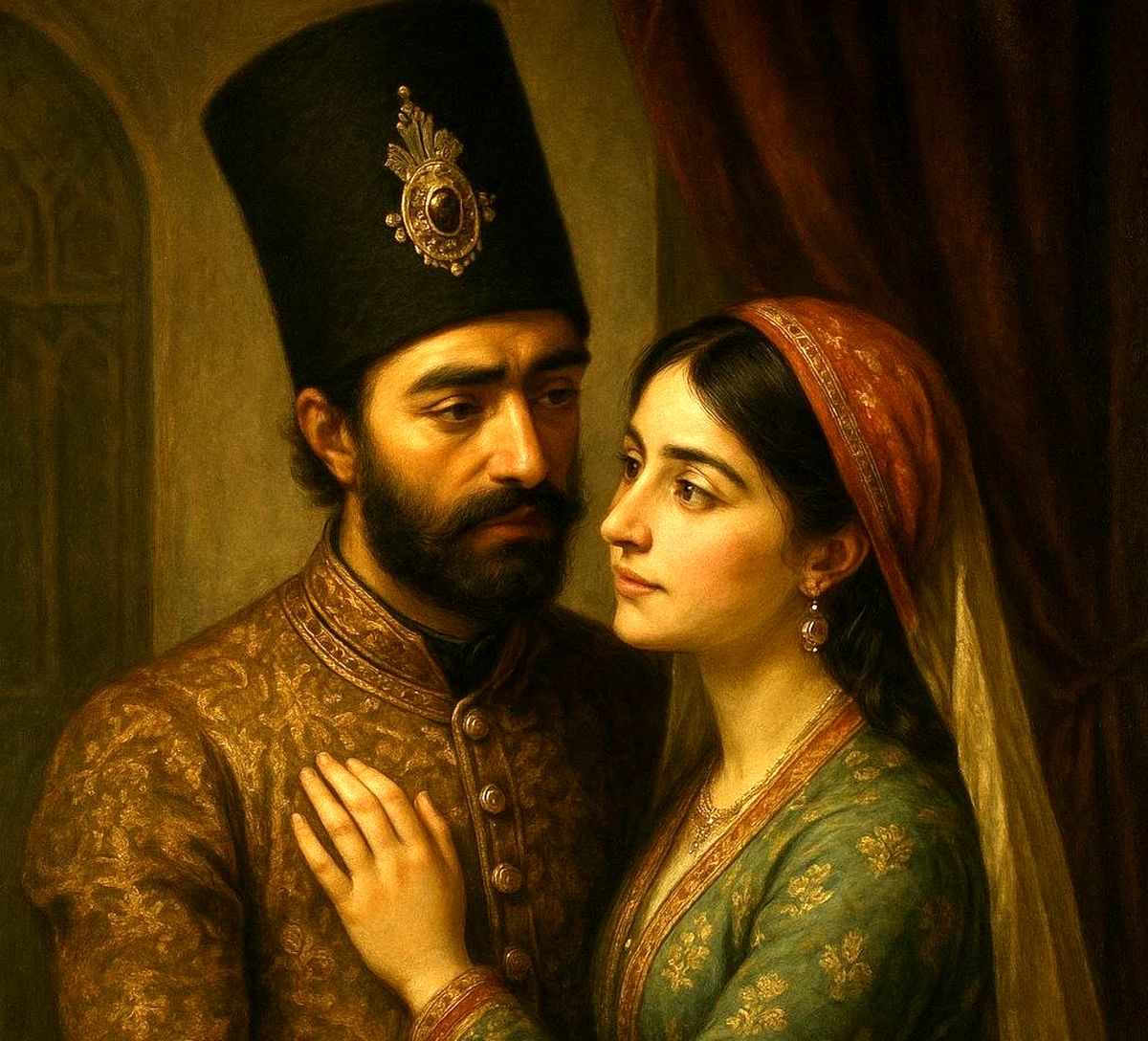 عشقی در سایهی تاج و شمشیر