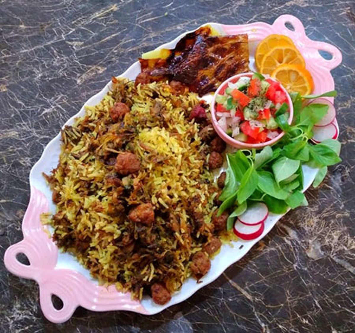 دستور تهیه به پلو غذای سنتی و خوشمزه اصفهانی