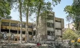 انتشار برای اولین بار؛ زندان اوین دقایقی پس از حمله/ جسدهای سوخته کنار اتاق سربازها / ویدئو 